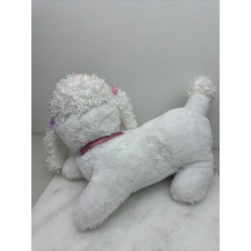 Puppy Surprise Plush STACY No Puppies White Poodle Dog Stuffed Toy 12